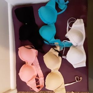 Bundle of five 36A bras